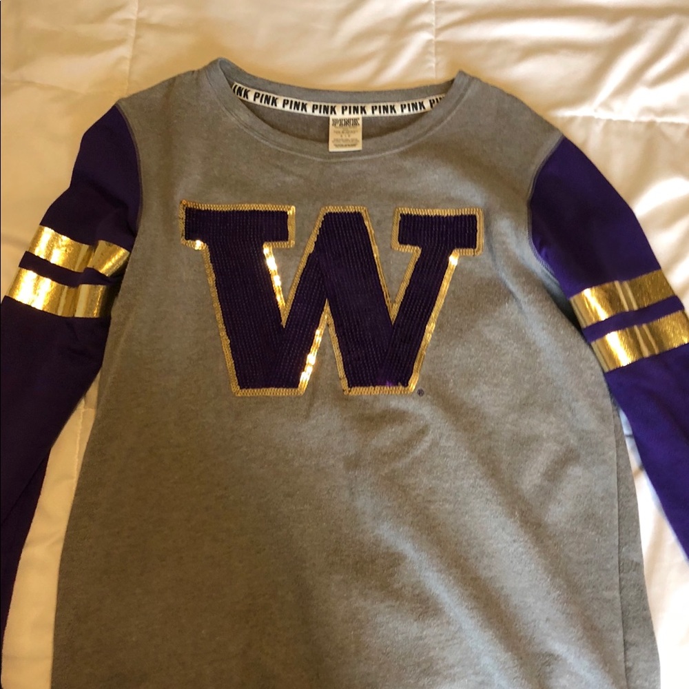 UW / PINK crew neck
